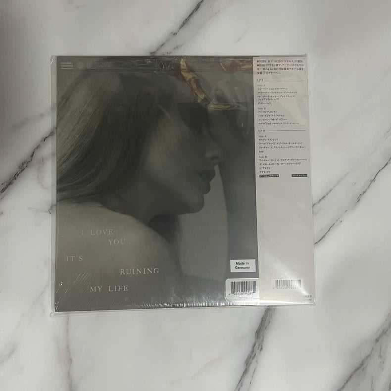 Taylor Swift – The Tortured Poets Department Tower Records Japanese Edition Clear Vinyl 2LP — detail 2