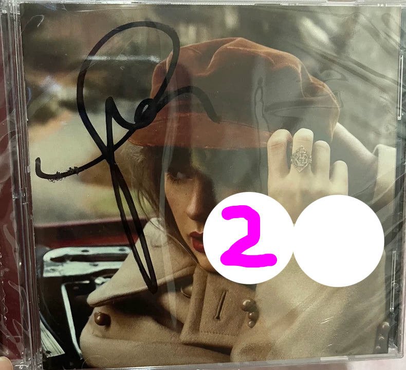 Taylor Swift - Red (Taylor's Version) UK Signed CD - image 2