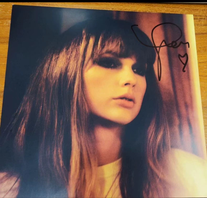 Taylor Swift – Midnights – Jade Green Signed Art Card Only