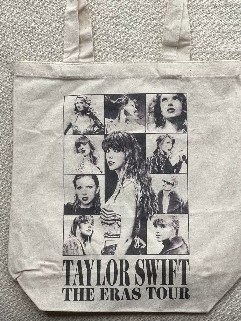 Taylor Swift The Eras Tour VIP Canvas Tote Bag