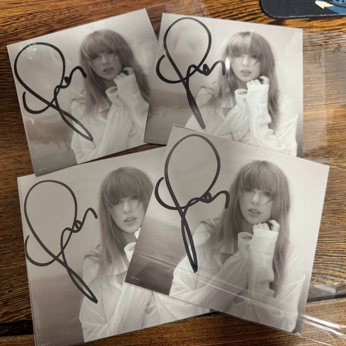 Taylor Swift – The Tortured Poets Department – Signed CD — front view