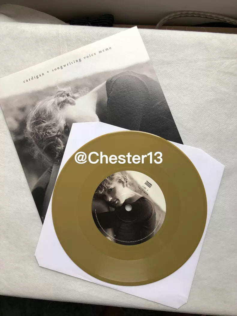 Taylor Swift – Cardigan – Gold 7-Inch Vinyl Single – Opened