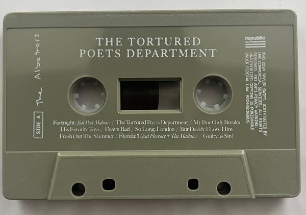 Taylor Swift – The Tortured Poets Department – Cassette – image 2