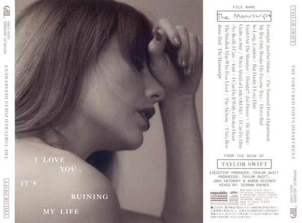 Taylor Swift – The Tortured Poets Department – CD – image 4