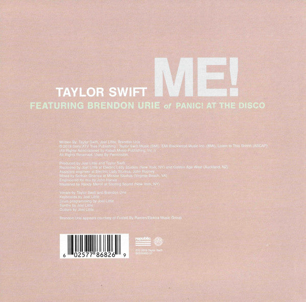 Taylor Swift – Me! – 7-Inch Vinyl – image 2