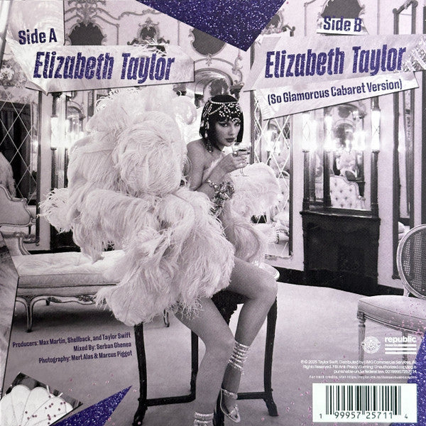 Taylor Swift – Elizabeth Taylor – 7-Inch Vinyl – image 2