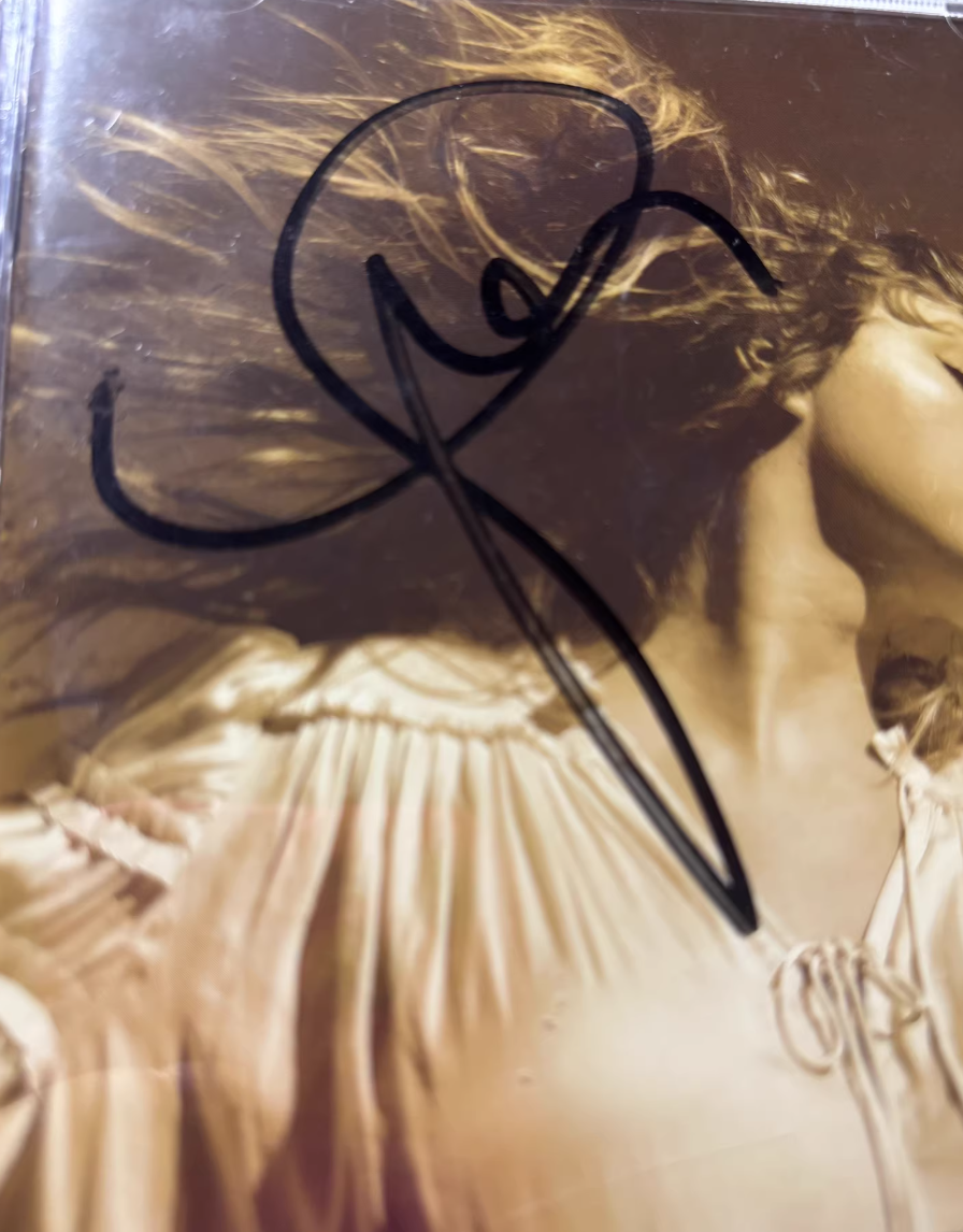 Taylor Swift Fearless (Taylor's Version) Signed CD Autographed