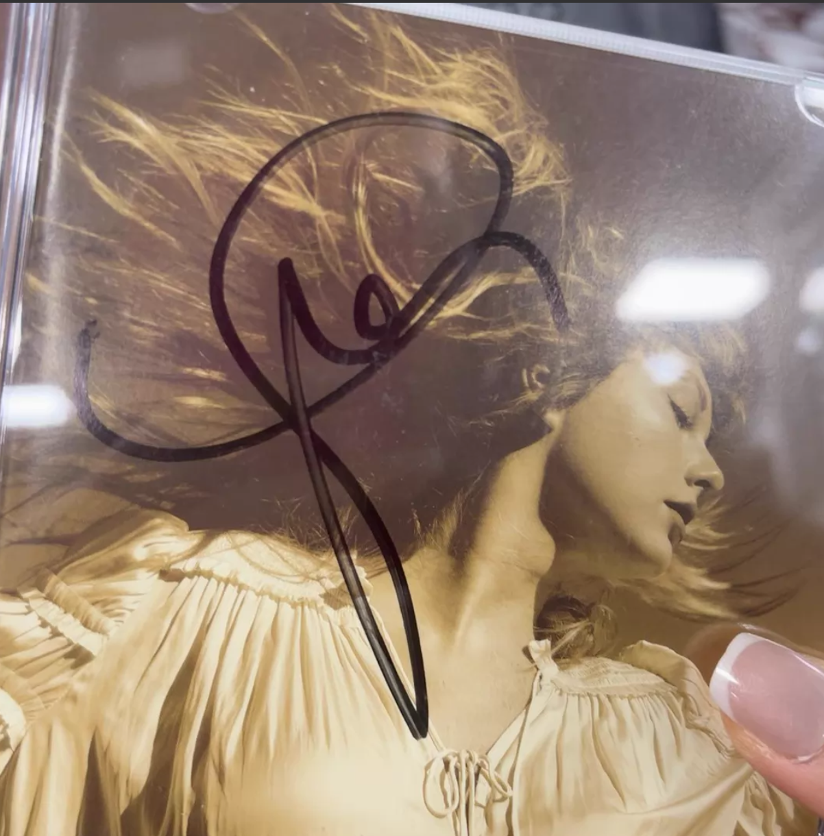 Taylor Swift Fearless (Taylor's Version) Signed CD Autographed