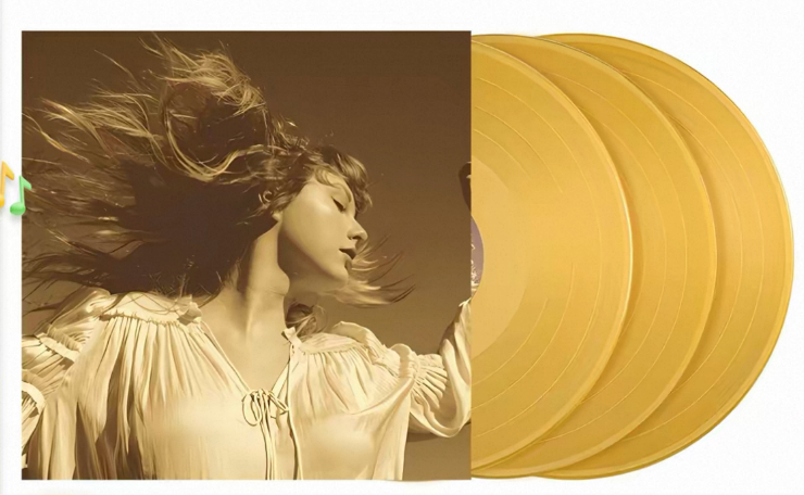 Taylor Swift Fearless (Taylor's Version) Gold Vinyl 3LP (Limited Numbered Edition)