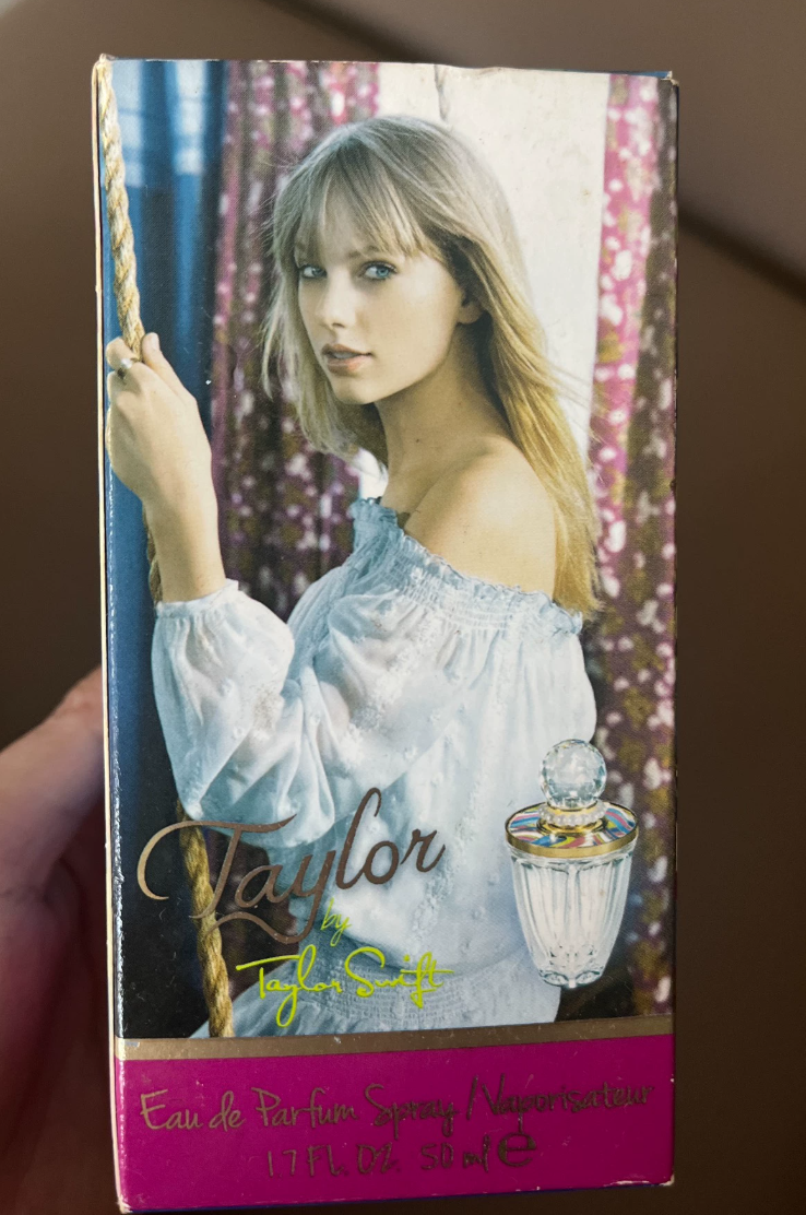 Taylor Swift Discontinued Perfume (Unused, with Wear on Cap & Edge)