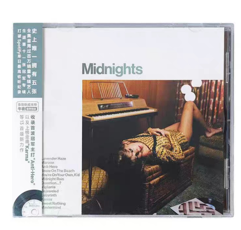 Taylor Swift = 泰勒斯威夫特* – Midnights = 午夜