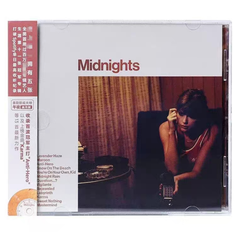 Taylor Swift = 泰勒斯威夫特* – Midnights = 午夜
