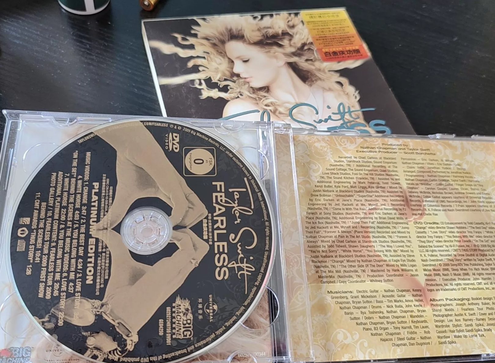 Taylor Swift ‎– Fearless Platinum Edition