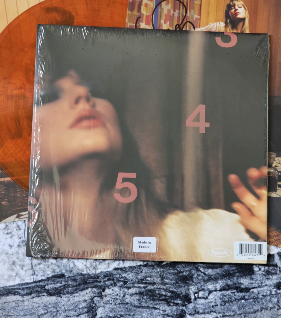 Taylor Swift – Midnights Blood Moon Signed Poster Autograph Opened With Sticker