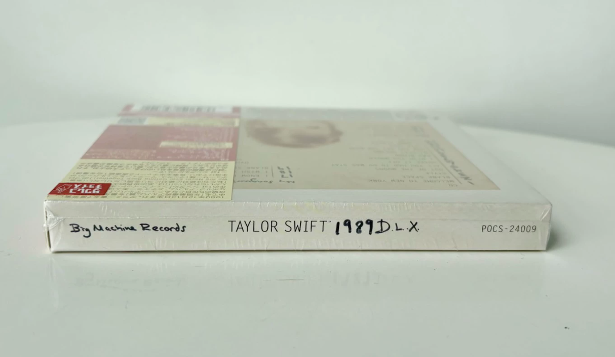 Taylor Swift – 1989 Japan Deluxe CD DVD Sealed