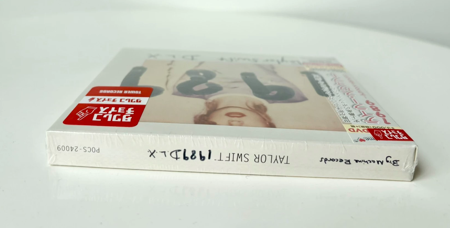 Taylor Swift – 1989 Japan Deluxe CD DVD Sealed