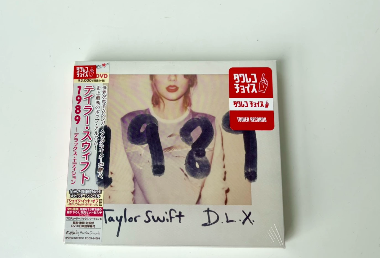 Taylor Swift – 1989 Japan Deluxe CD DVD Sealed