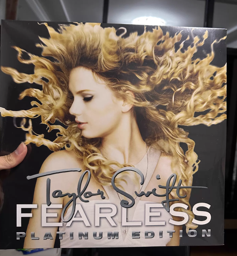 Taylor Swift – Fearless Platinum Edition 2LP Vinyl Open Box Played 3 Times