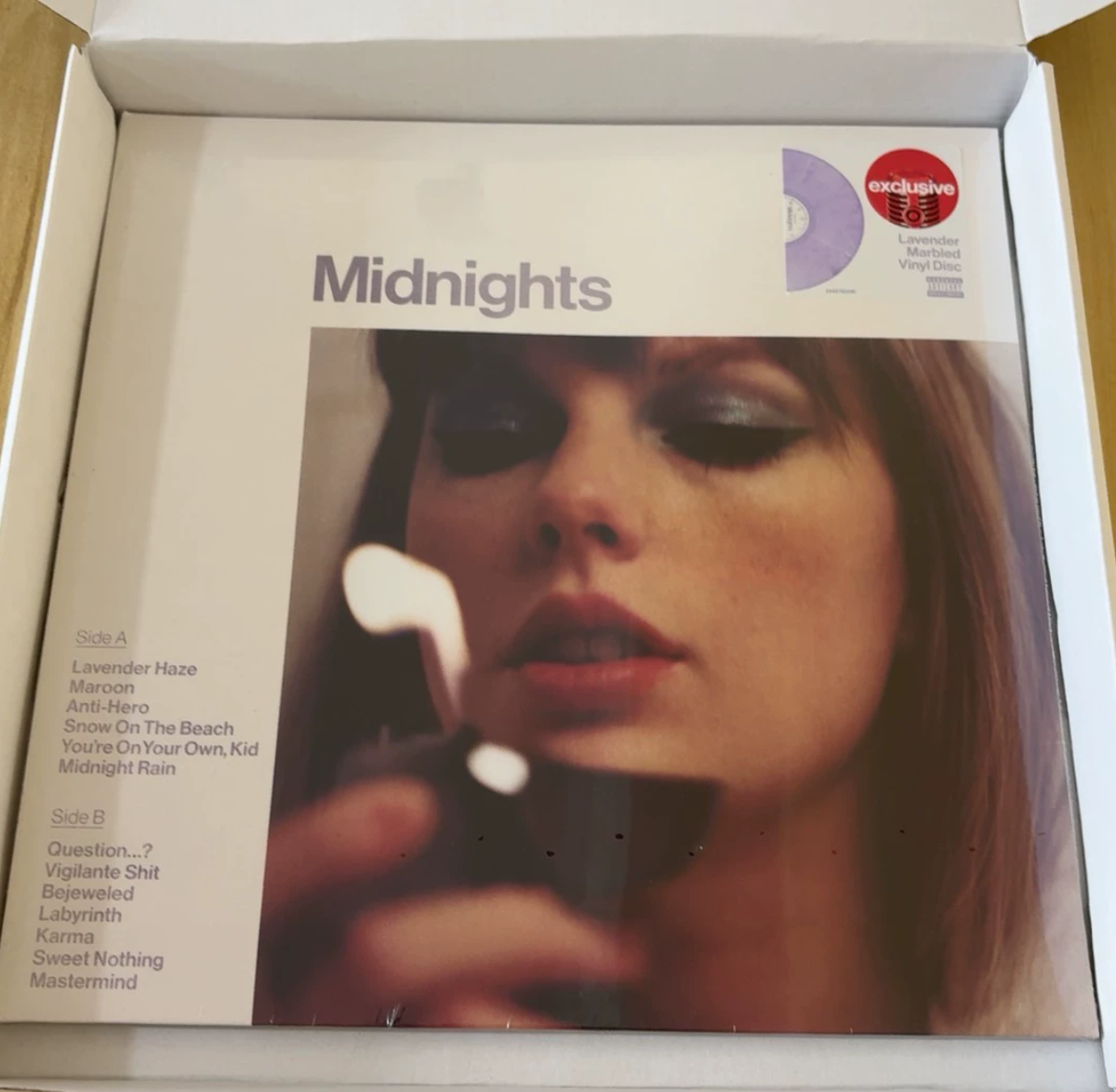 Taylor Swift – Midnights Lavender Vinyl US Edition Sealed