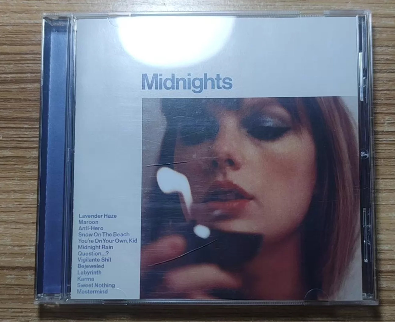 Taylor Swift – Midnights Moonstone Blue CD Open Box