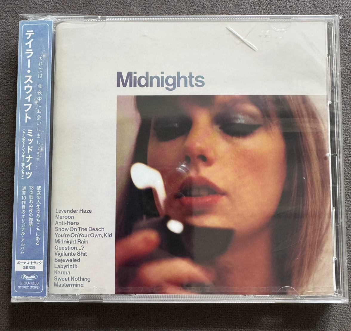 Taylor Swift – Midnights Japan CD Sealed (Cracked Case)