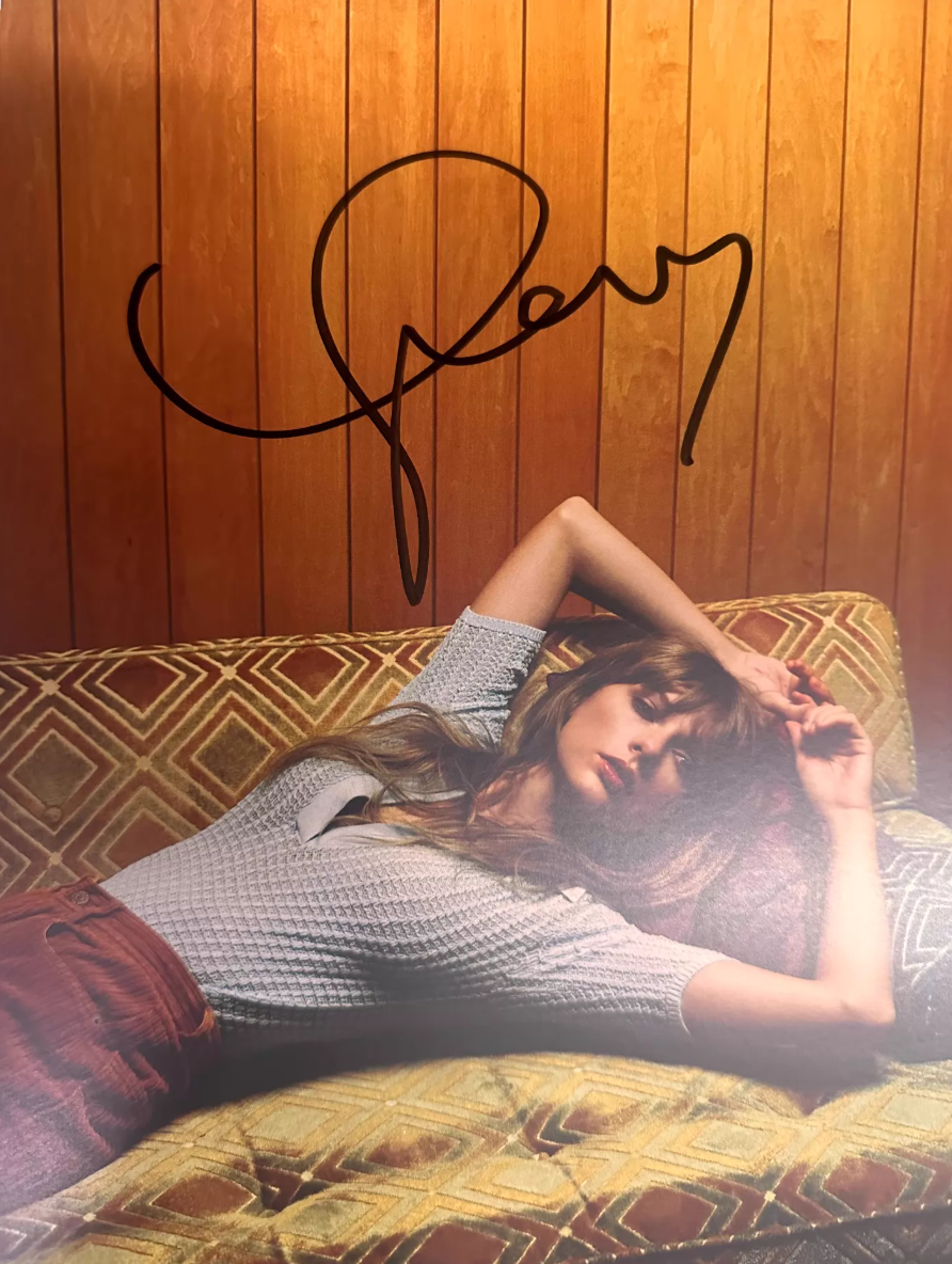 Taylor Swift サイン入りアルバム「Midnights」額装 Autographed Taylor Swift Midnights Hand 12