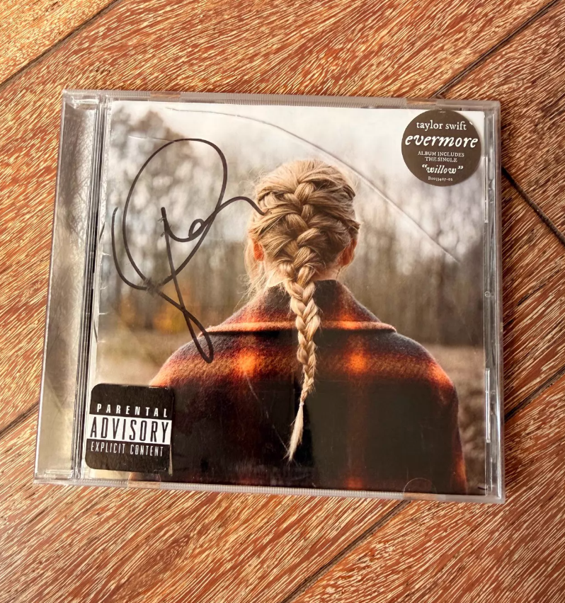 Taylor Swift　evermore　直筆サイン入りCD Taylor Swift Evermore CD - SIGNED | eBay