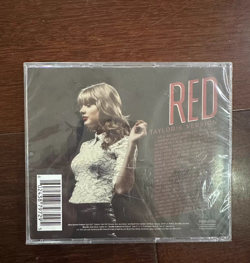 Taylor Swift RED TAYLOR'S VERSION サイン入り Taylor Swift – Red (Taylor's Version) Signed CD Sealed – URVC
