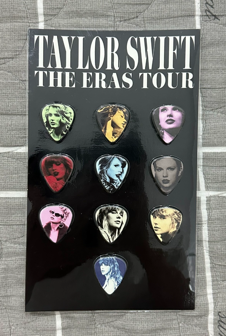 Taylor Swift – The Eras Tour Guitar Pick Set Official Merch New