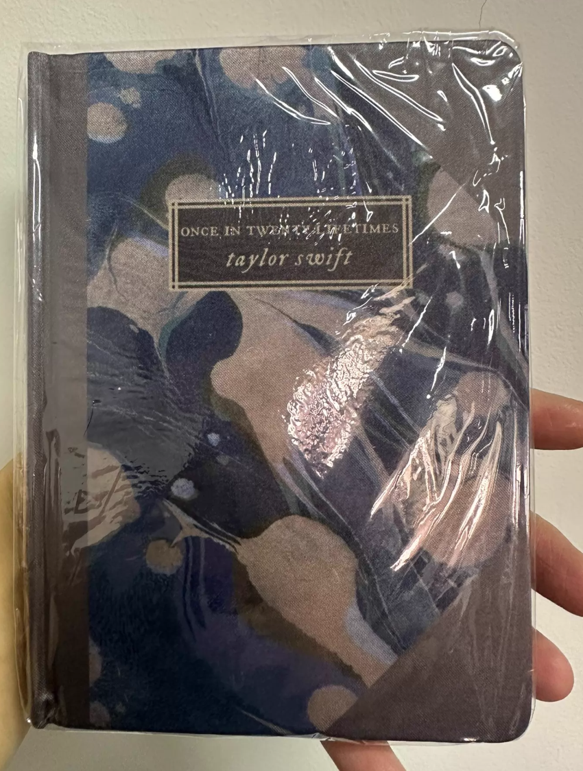 Taylor Swift – Once in Twenty Lifetimes Notebook Official Merch Sealed
