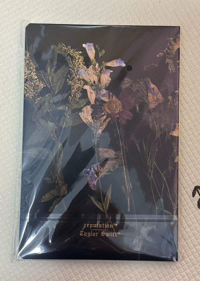 Taylor Swift – Reputation Flower Notebook Official Merch Sealed