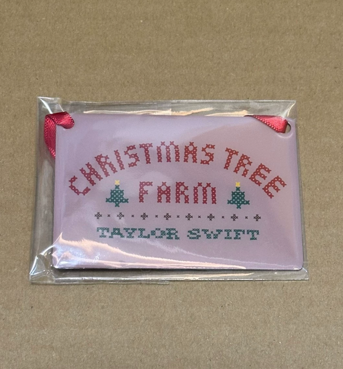 Taylor Swift – Christmas Tree Farm Ornament Official Holiday Merch Sealed