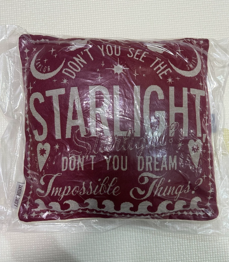 Taylor Swift – Red (Taylor’s Version) Starlight Pillow Official Merch New