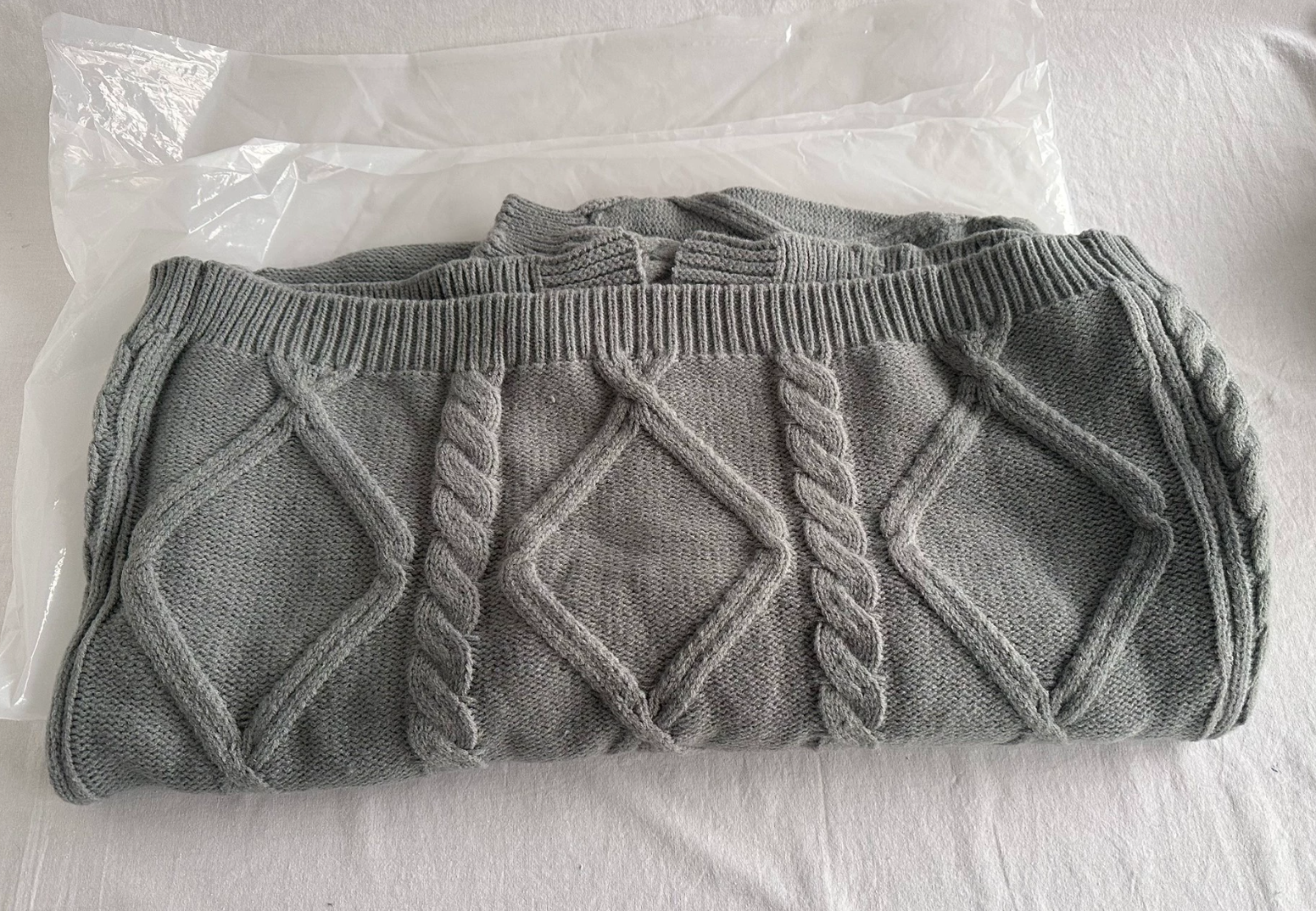 Taylor Swift – TTPD Cardigan Grey Knit Sweater New