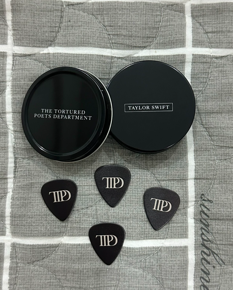 Taylor Swift – TTPD Guitar Picks Set Official Merchandise New