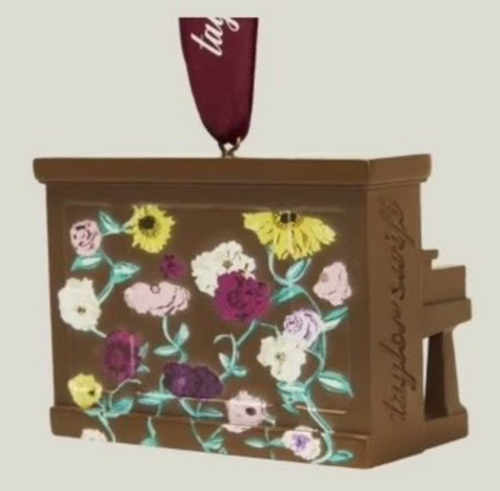 Taylor Swift – Acoustic Piano Ornament Official New