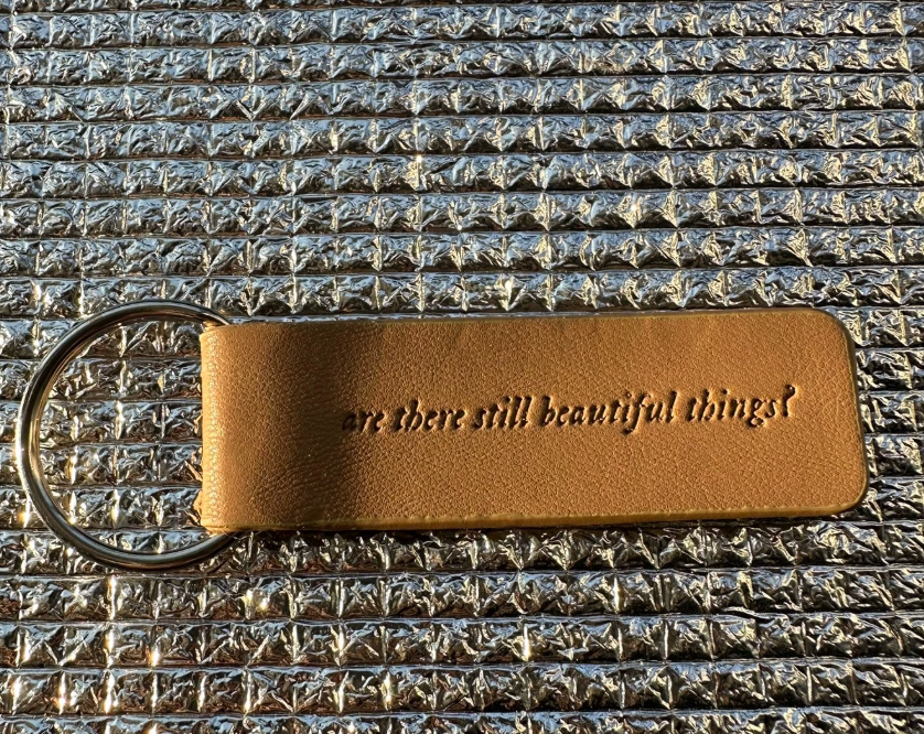 Taylor Swift – Beautiful Things Leather Keychain Official New