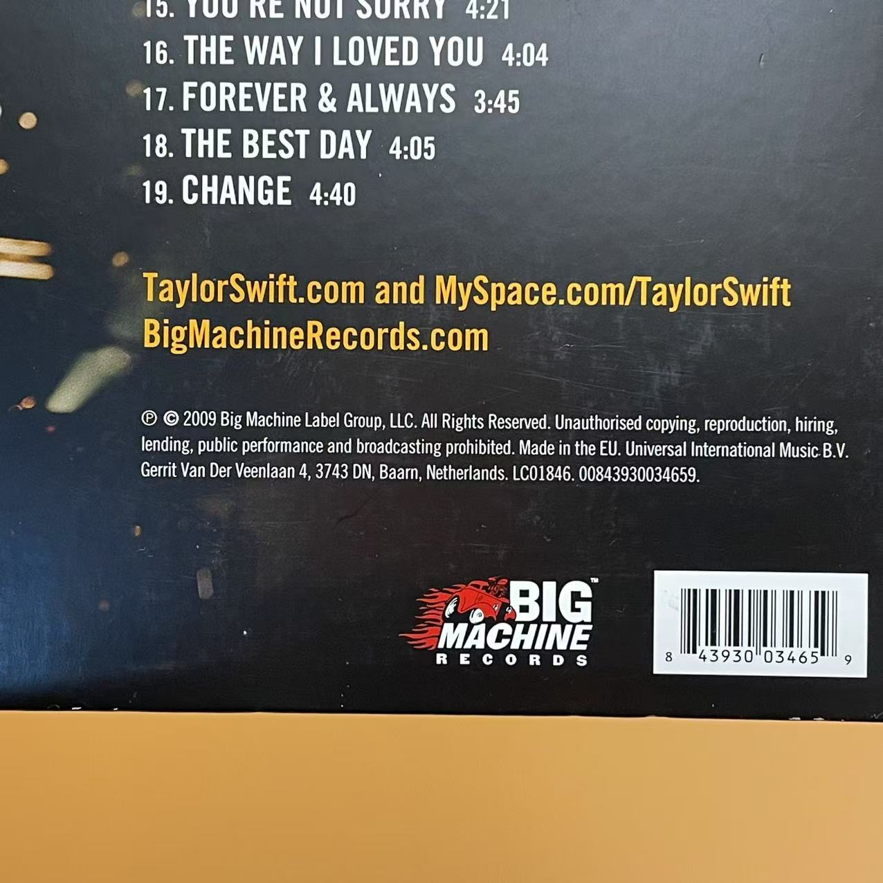 Taylor Swift - Fearless (Platinum Edition) (2xLP, Album, RSD, EU, RE, Gol)
