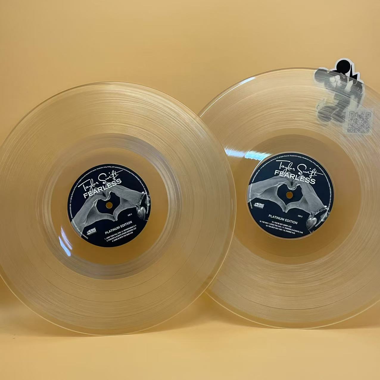 Taylor Swift - Fearless (Platinum Edition) (2xLP, Album, RSD, EU, RE, Gol)