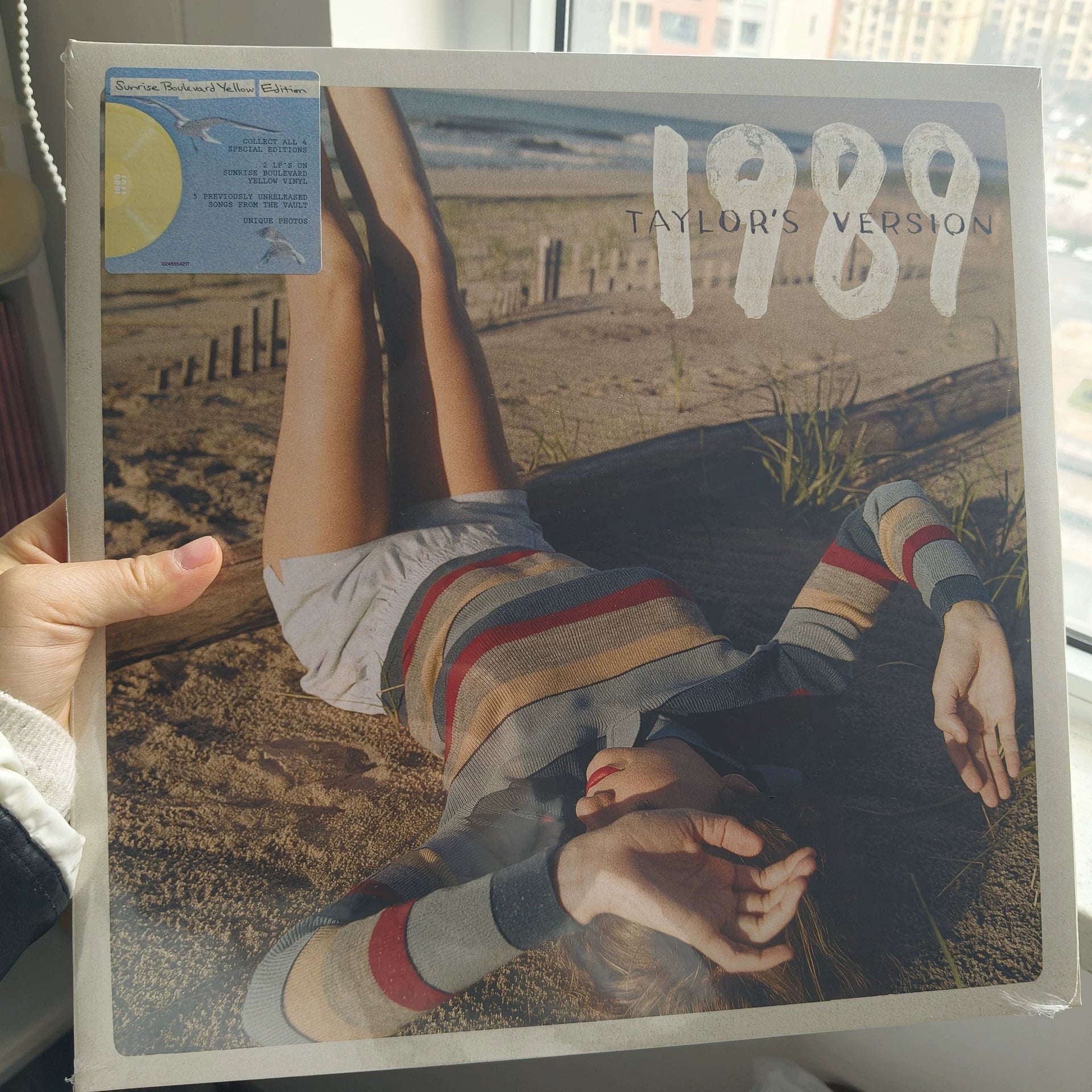 Taylor Swift 1989 (Taylor’s Version) Sunrise Boulevard Yellow Vinyl 2LP — Sealed