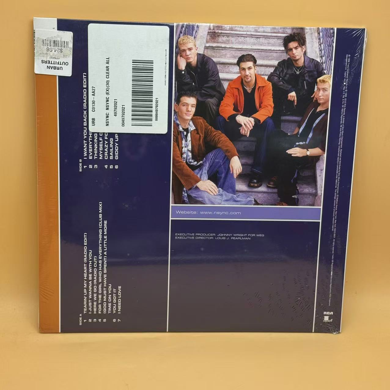 *NSYNC - *NSYNC (LP, Album, Ltd, RE, Cle)