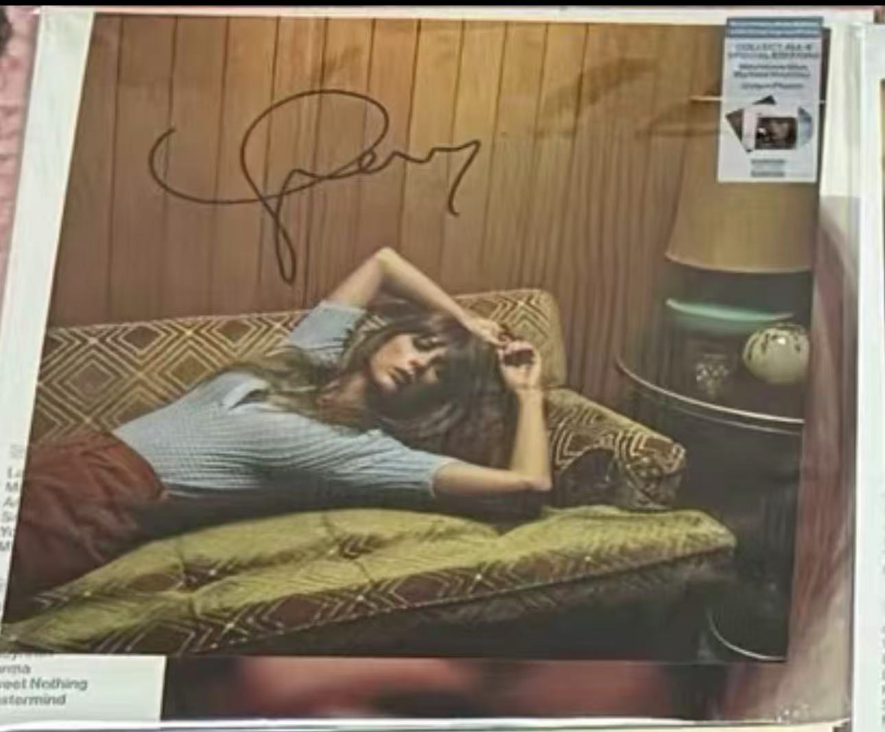 Taylor Swift – Midnights (Moonstone Blue Edition) Signed Vinyl LP