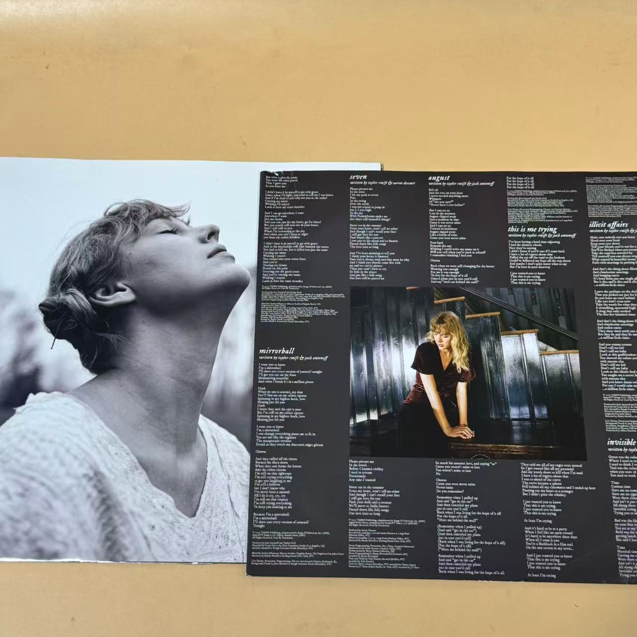 Taylor Swift Folklore Pink Clandestine Meetings 2LP Vinyl NM