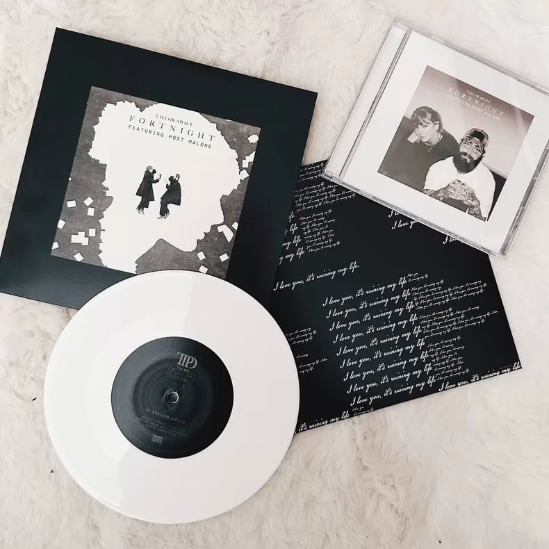 Taylor Swift – Fortnight feat. Post Malone RSD White 7-Inch Vinyl — Sealed