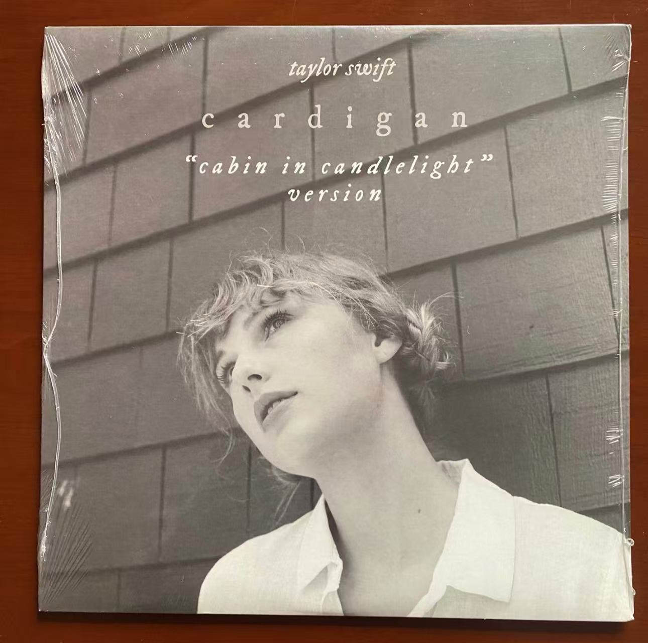 Taylor Swift cardigan "Cabin in the Candlelight" 12" White Vinyl Brand New Sealed