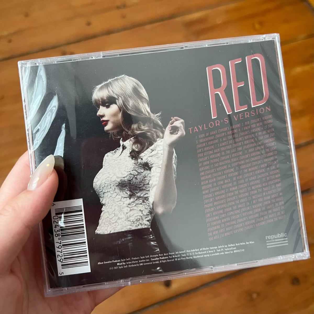Taylor Swift – Red (Taylor’s Version) – Signed CD – Sealed