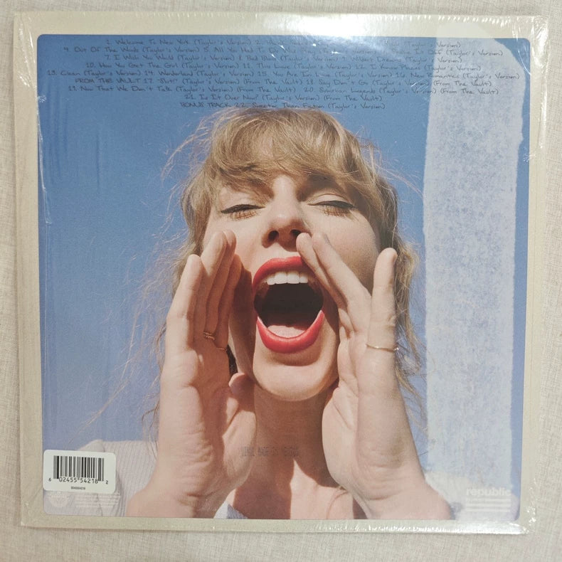 Taylor Swift – 1989 (Taylor’s Version) Target Tangerine 2LP — Side-Opened, Unplayed