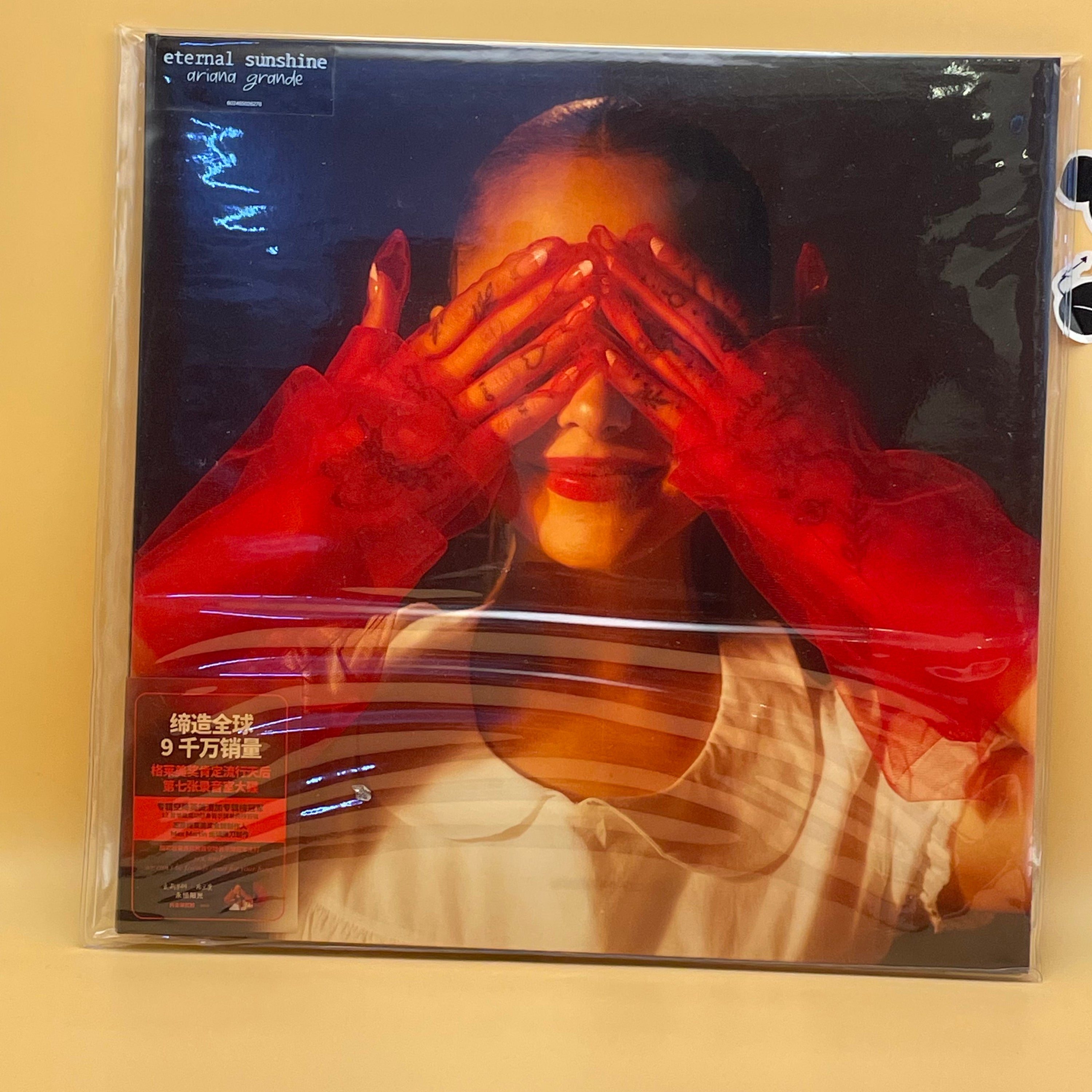Ariana Grande – eternal sunshine (China Edition, Red Vinyl LP, Limited Numbered First Press – May 2025)