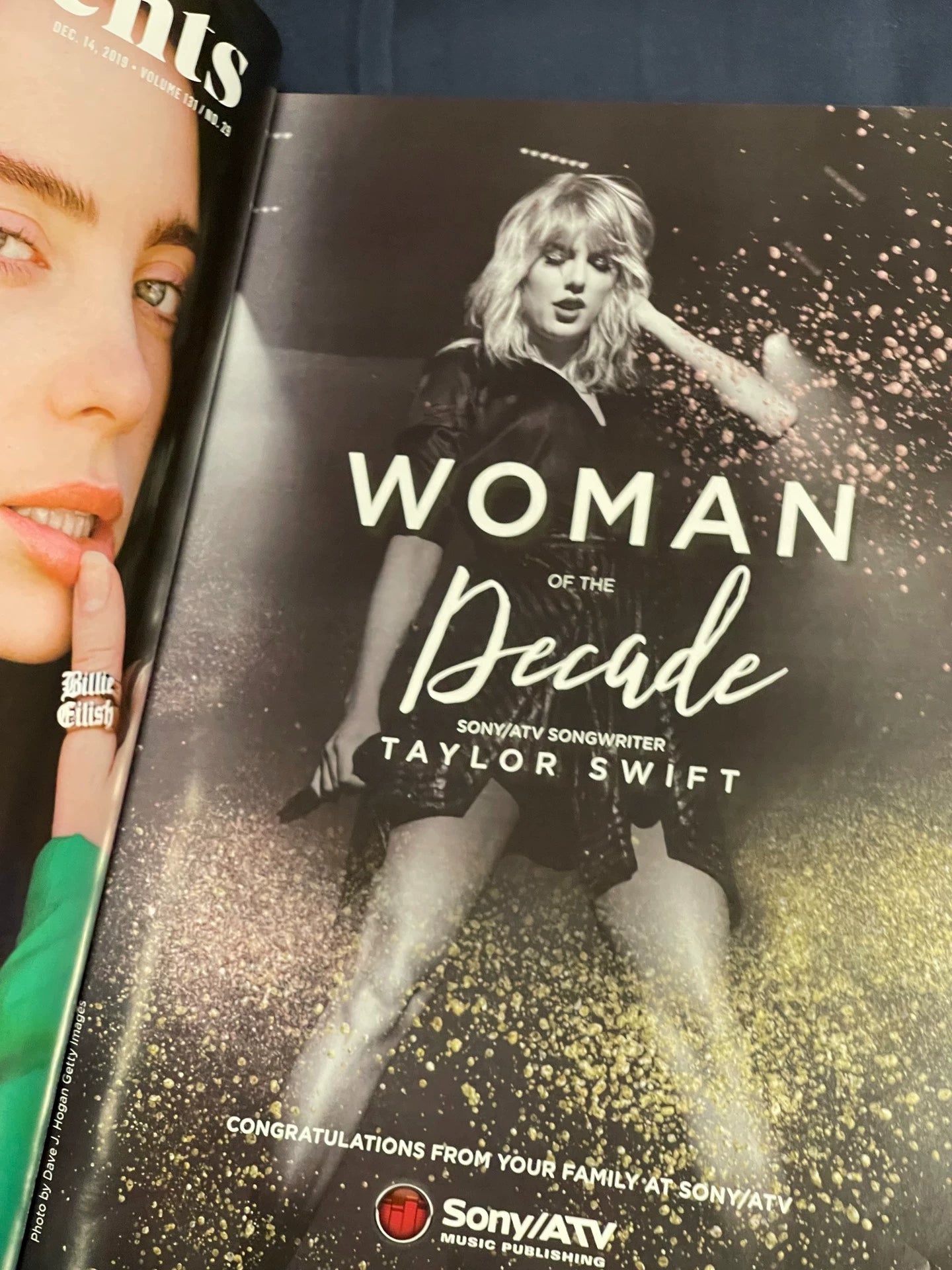 Taylor Swift – Billboard Women in Music 2019 Magazine – Woman of the Decade Cover