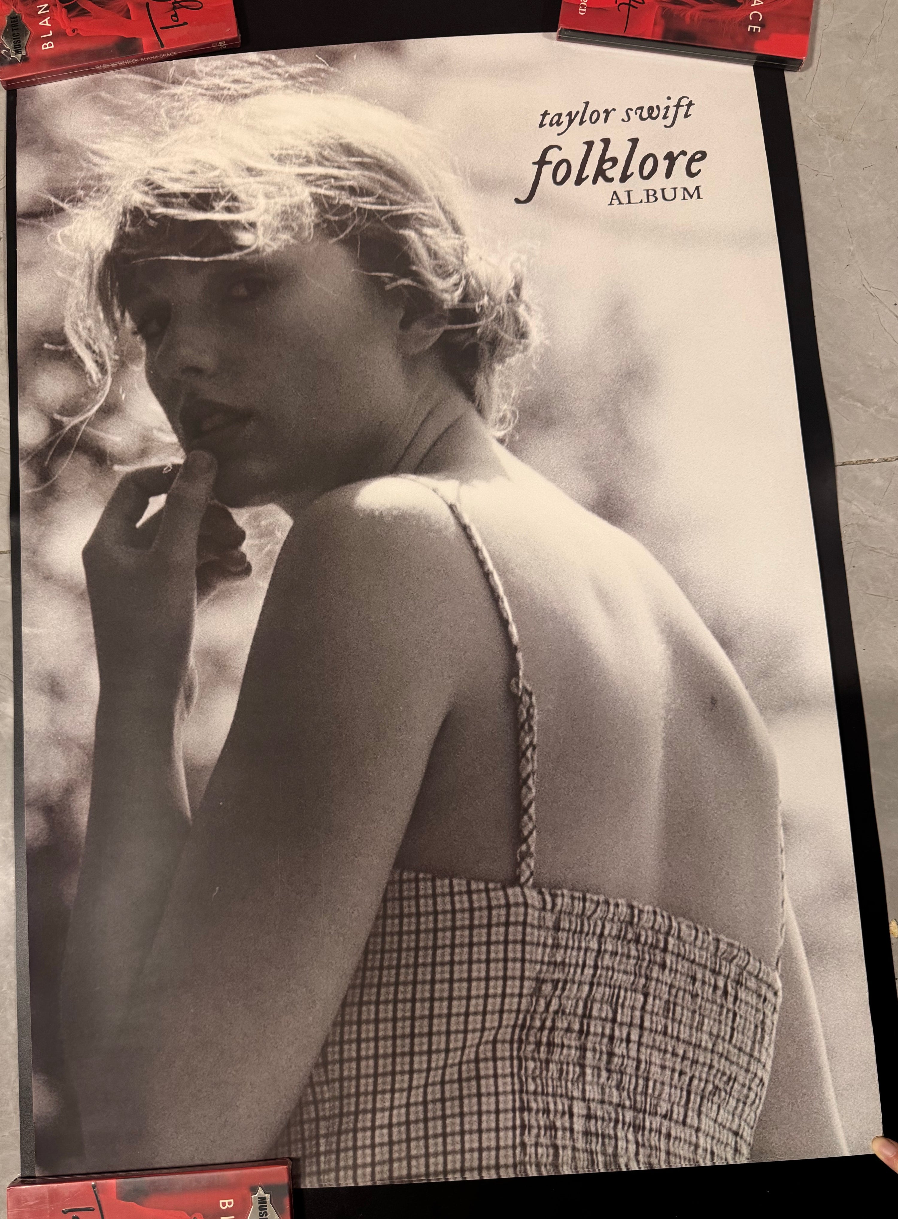 Taylor Swift Folklore Album Poster Set Official Wall Art